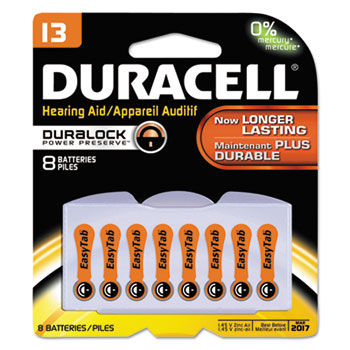 Button Cell Lithium Battery, #13, 8/Pk