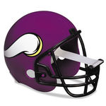 NFL Helmet Tape Dispenser, Minnesota Vikings, Plus 1 Roll Tape 3/4"" x 350""