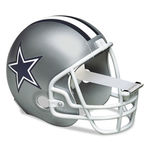 NFL Helmet Tape Dispenser, Dallas Cowboys, Plus 1 Roll Tape 3/4"" x 350""