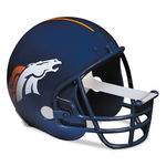 NFL Helmet Tape Dispenser, Denver Broncos, Plus 1 Roll Tape 3/4"" x 350""