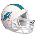 NFL Helmet Tape Dispenser, Miami Dolphins, Plus 1 Roll Tape 3/4"" x 350""