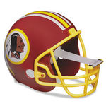 NFL Helmet Tape Dispenser, Washington Redskins, Plus 1 Roll Tape 3/4"" x 350""