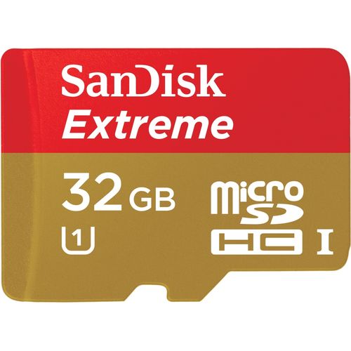 Extreme microSDHC 32GB UHS-1 CL10