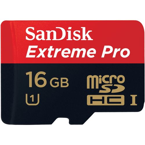 Extreme Pro 16GB microSDHC CL10
