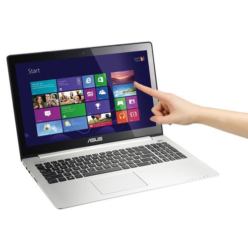 Asus VivoBook S500CA Intel Core i5-3317U X2 1.7GHz 6GB 500GB + 24GB SSD 15.6'' Touch Win8 (Silver)