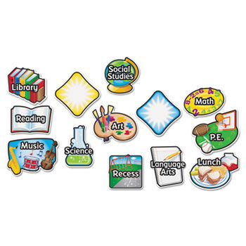 Magnetic Subject Labels, 4 x 6, 13/Set