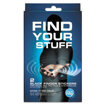Smead Stick-N-Find Bluetooth Location Tracker, 2/Pk