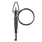 Shortened Round Swivel Key, Black