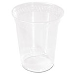 Corn Plastic Cup, 16oz, Clear, 50/Pack
