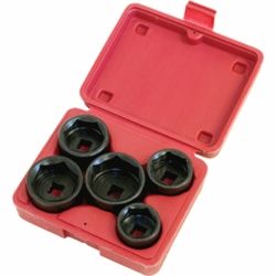 5 Piece Low Profile Filter Socket Set