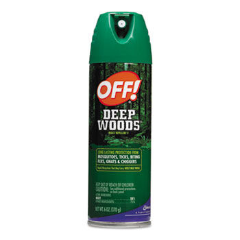 Deep Woods Off!, 6oz Aerosol, 12/Carton