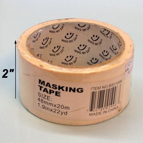 48Mmx20M Masking Tape Case Pack 36