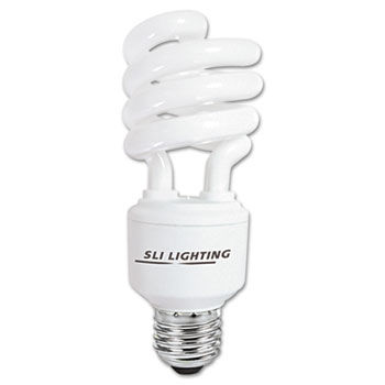 Compact Fluorescent Mini Lynx Spiral Light Bulb, 42 Watts