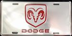 Dodge Premium Chrome License Plate