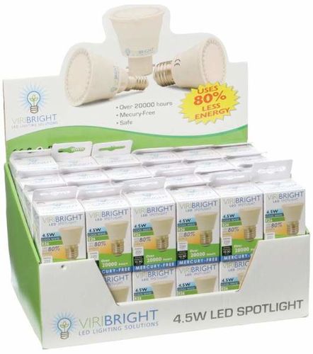 Viribright 4.5 Watt LED Spotlight Bulb