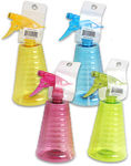 16 Oz 9 Inch Spray Bottle Ribbed Tower Plastic Case Pack 36