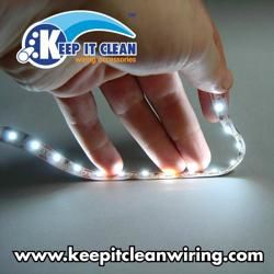 Ultra Thin 12V LED Tape White 12 Inches