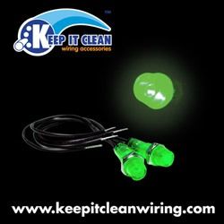 8.2mm 12V GREEN Indicator Light