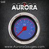 Tachometer Gauge - VX Blue , Red Modern Needles, Chrome Trim Rings ~ Style Kit DIY Install