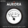 Water Temp Gauge -  Metric Classic, Black Modern Needles, Black Trim Rings ~ Style Kit Installed