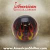 Black Flame Custom Shift Knob Opaque with metal flake