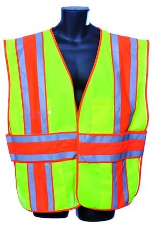 Green Class II Safety Vest Large Case Pack 30