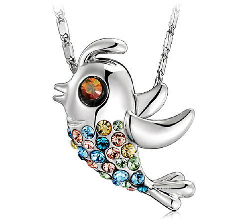Magpie Elves Chinese Style Necklace