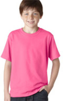 Jerzees Youth Heavyweight BlendT-Shirt Neon Pink S