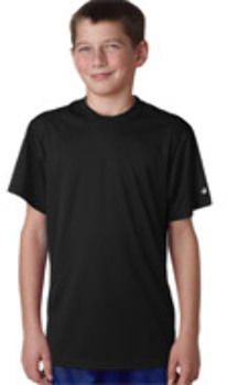 Badger Youth B-Tech Tee Black S