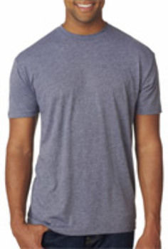 Next Level Men's Tri-Blend Crew Premium Heather S