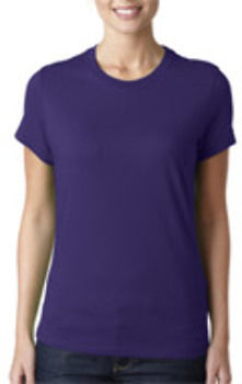 Bella+Canvas Ladies' Favorite Tee Team Purple 2XL