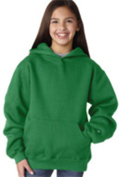 Badger Youth Hooded Sweatshirt Kelly Green S