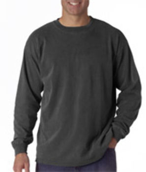 Chouinard Adult Cotton Long-Sleeve Tee Pepper PgmDye L