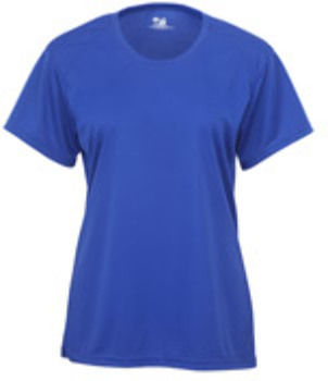 Badger B-Core Girls Tee Royal M