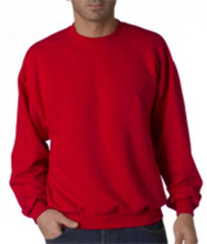 Jerzees Adult NuBlend Crew Neck Sweatshirt True Red S