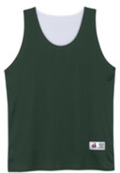 Badger Youth Reverse Tank Forest/ White M