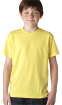 Hanes Youth ComfortBlend EcoSmart T-Shirt Yellow M