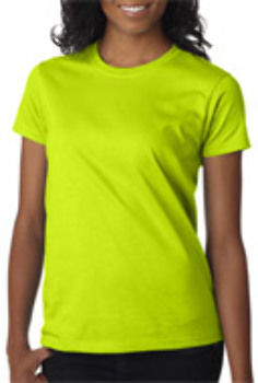 Gildan Ladies' T-Shirt Safety Green L