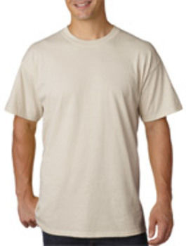 Gildan Adult T-Shirt Sand 2XL