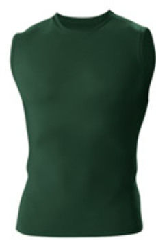 Badger Adult B-Fit Sleeveless Tee Forest Green M