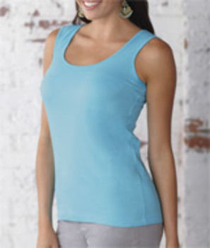LA T Ladies CRS Jersey Tank Aqua XL