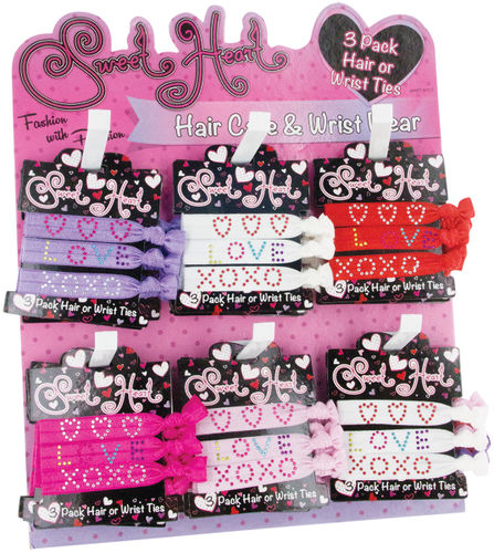 Sweetheart 3 Pack Ties Case Pack 72