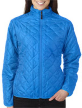 Storm Creek Ladies' Lightweight Quilted Jacket Electric Blue 2XL