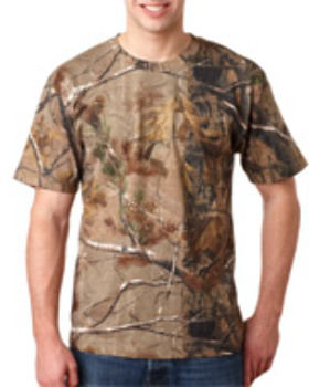 Code V Adult REALTREE Camouflage T-Shirt Realtree AP HD S