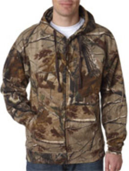 Code V REALTREE Zipper Hooded Sweatshirt Realtree Ap HD L