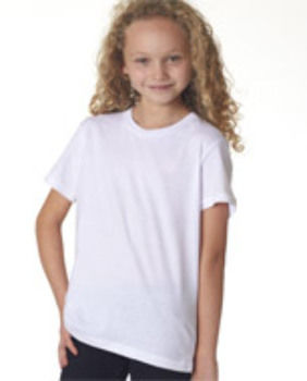 Bella+Canvas Youth Jersey Tee White S