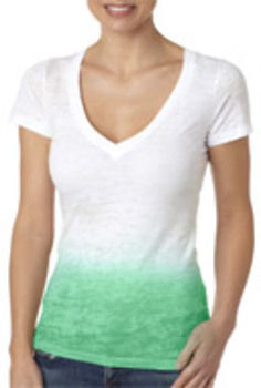 Next Level Ombre Burnout Deep V Envy M
