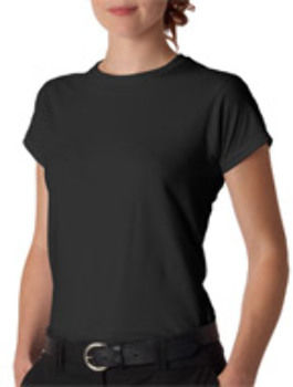 Gildan Junior-Fit Softstyle T-Shirt Black 3XL