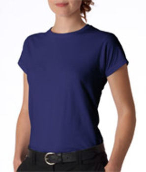 Gildan Junior-Fit Softstyle T-Shirt Purple S