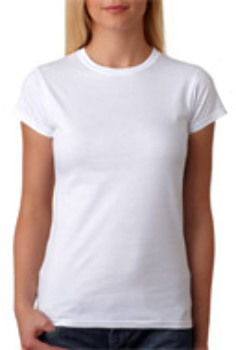 Gildan Junior-Fit Softstyle T-Shirt White 3XL